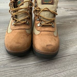 Timberland Tan and Brown Rugged Boots